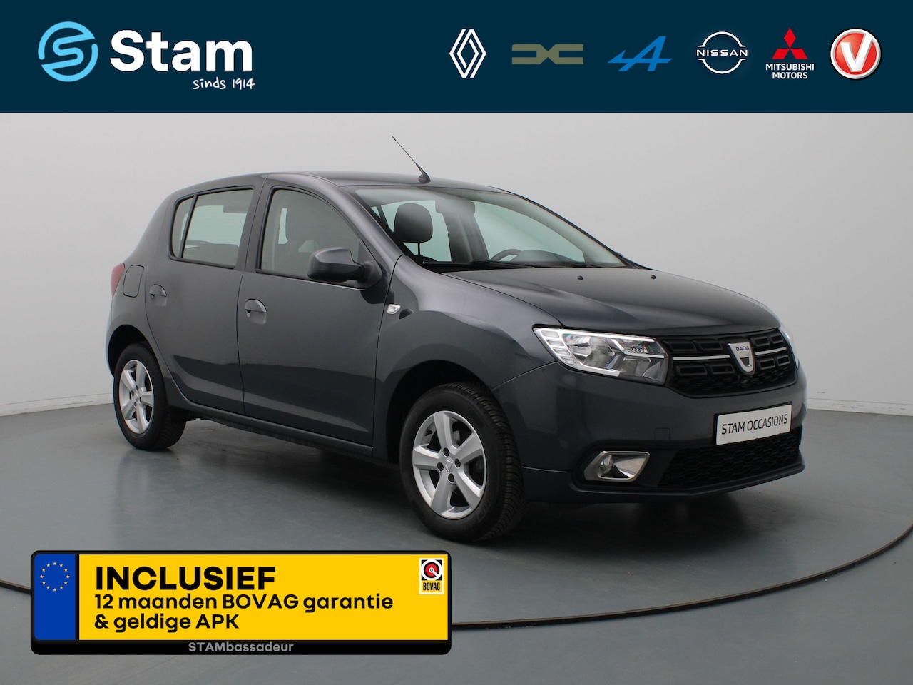Dacia Sandero - 90pk TCe Laureate Airco | Cruise | Carplay | Parkeersens. achter | Trekhaak - AutoWereld.nl