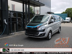 Ford Transit Custom - 2.2TD 125Pk Dubbele Cabine Limited airco navi cruise motor niet 100% marge