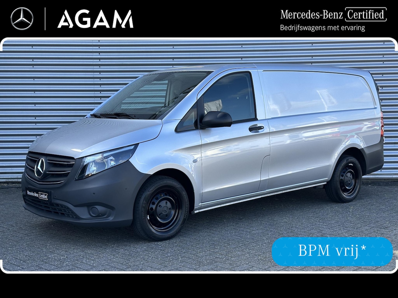Mercedes-Benz Vito - 110 CDI L2 Navigatie Airco Camera Achterdeuren Mercedes-Benz Vito 110 CDI Lang - AutoWereld.nl