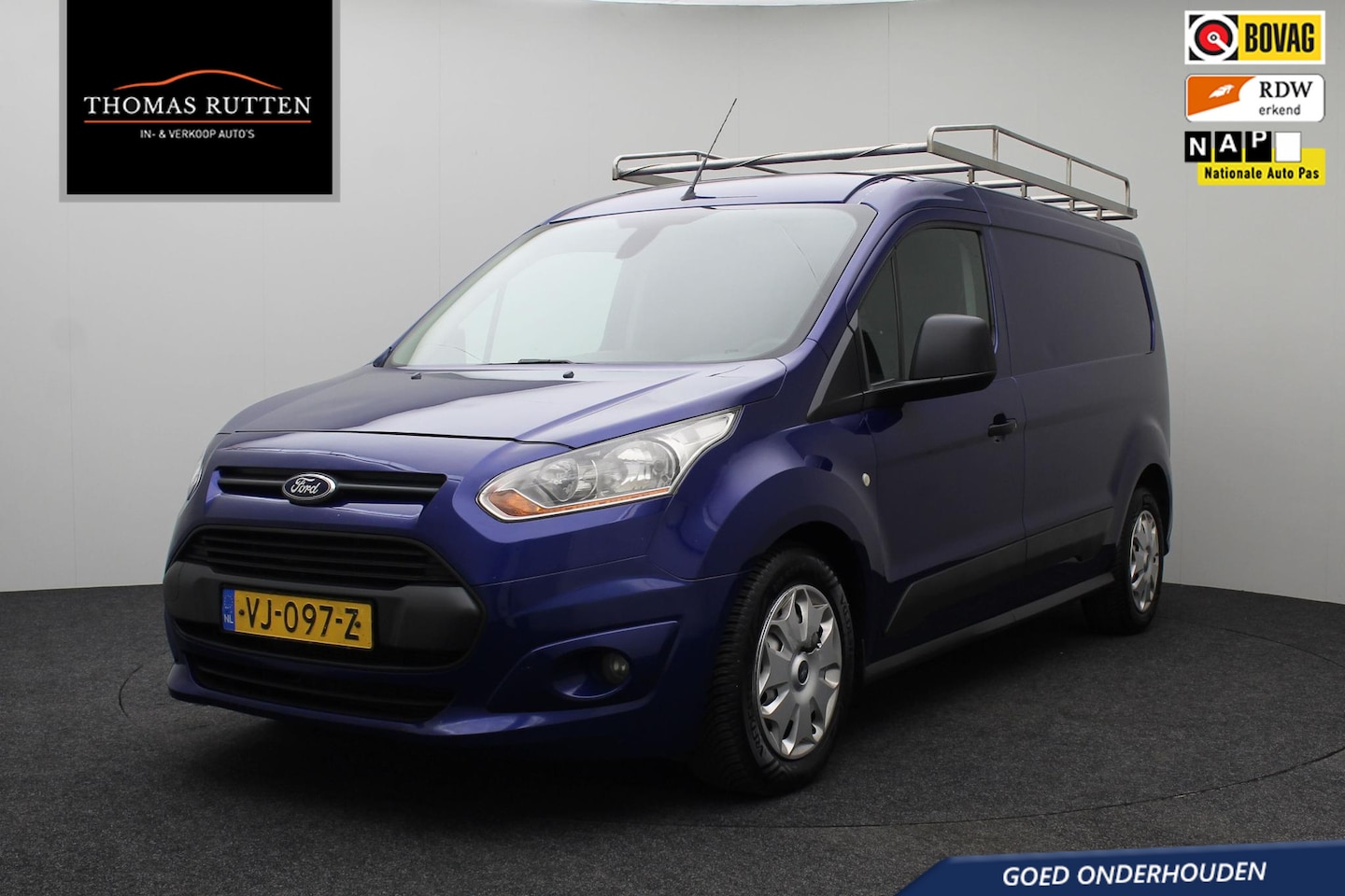 Ford Transit Connect - 1.6 TDCI L2 Trend 2014 | Nationale Autopas | Navigatie | Airco | Camera | Trekhaak | PDC | - AutoWereld.nl