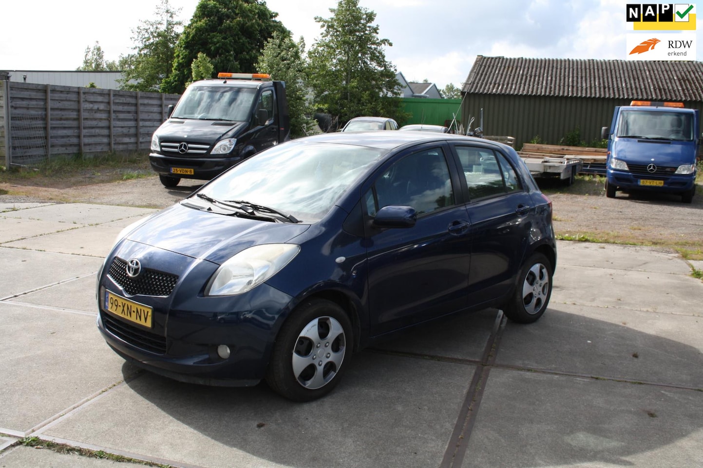 Toyota Yaris - 1.3 VVTi Sol MMT AIRCO BJ'07 123.000KM STORING AUTOMAATBAK - AutoWereld.nl