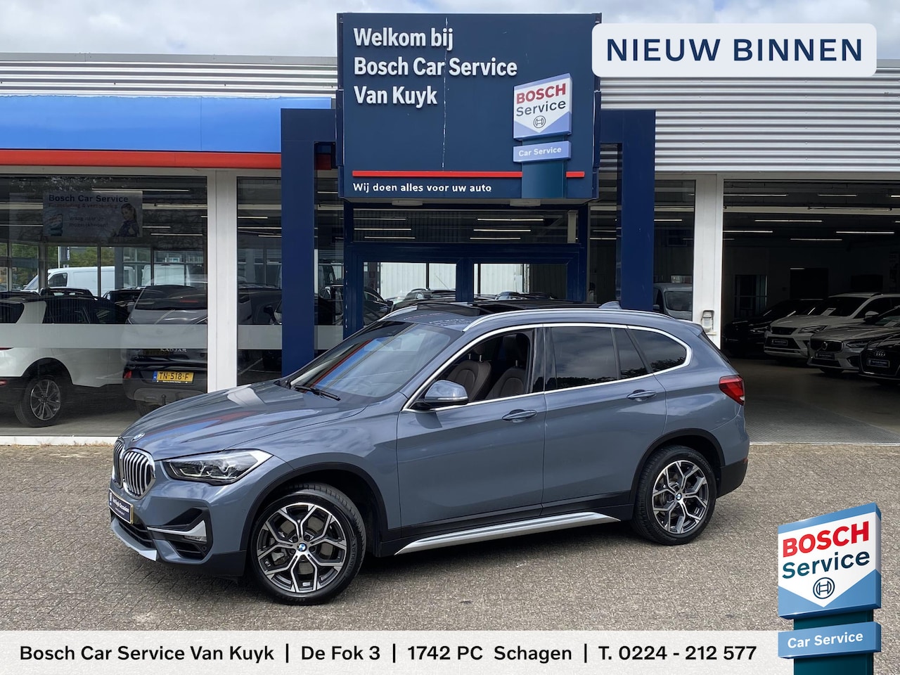 BMW X1 - sDrive20i Business Edition Plus / Automaat / NL-Auto / Dealer-Onderhouden / Vol-Leder / St - AutoWereld.nl