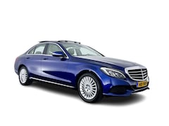 Mercedes-Benz C-klasse - 180 Ambition Aut. *PANO | FULL-LED | 1/2-LEATHER | SPORT-SEATS | NAVI-FULLMAP | HEATED-SEA