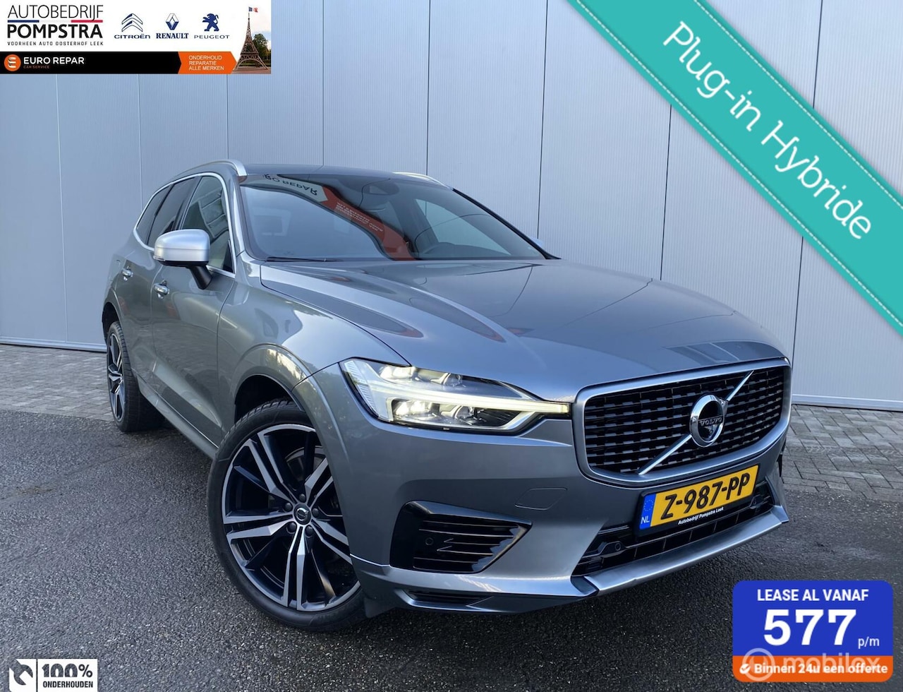 Volvo XC60 - 2.0 T8 Plug in Hybrid AWD R-Design PANODAK/TREKH - AutoWereld.nl