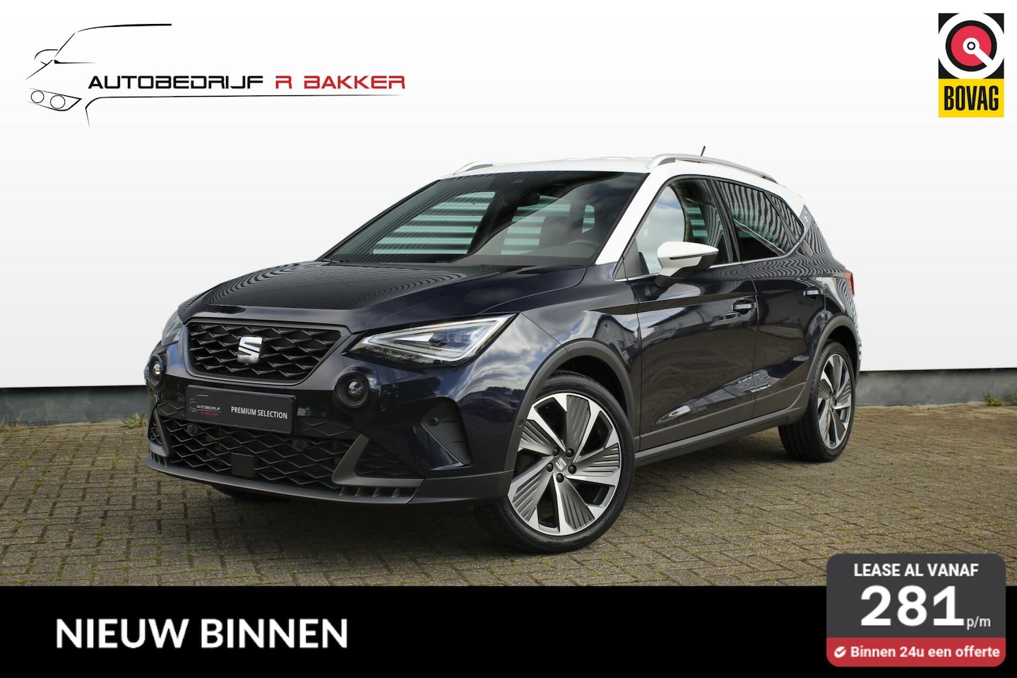 Seat Arona - 1.0 TSI FR // 12-2021 - Trekhaak - 110PK - Wireless Appconnect - Stoelverwarming - Virtual - AutoWereld.nl