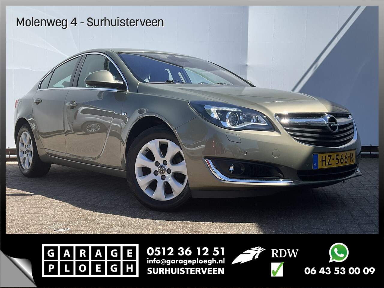 Opel Insignia - 1.6 T Cosmo Orig.NL 1e Eigenaar Xenon Pdc Cruise Voll.Onderhouden! - AutoWereld.nl