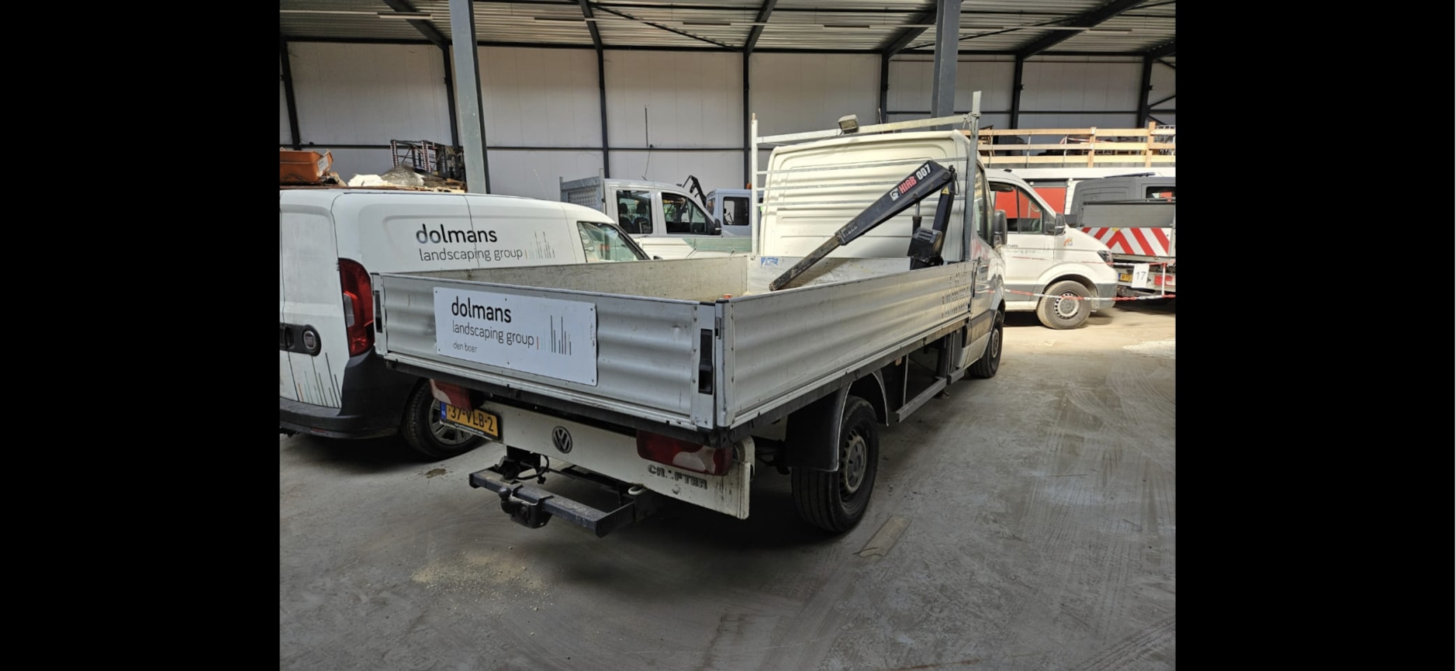 Volkswagen Crafter - 32 2.5 TDI L2 pick-up laadkraan 700kg hiab lang - AutoWereld.nl