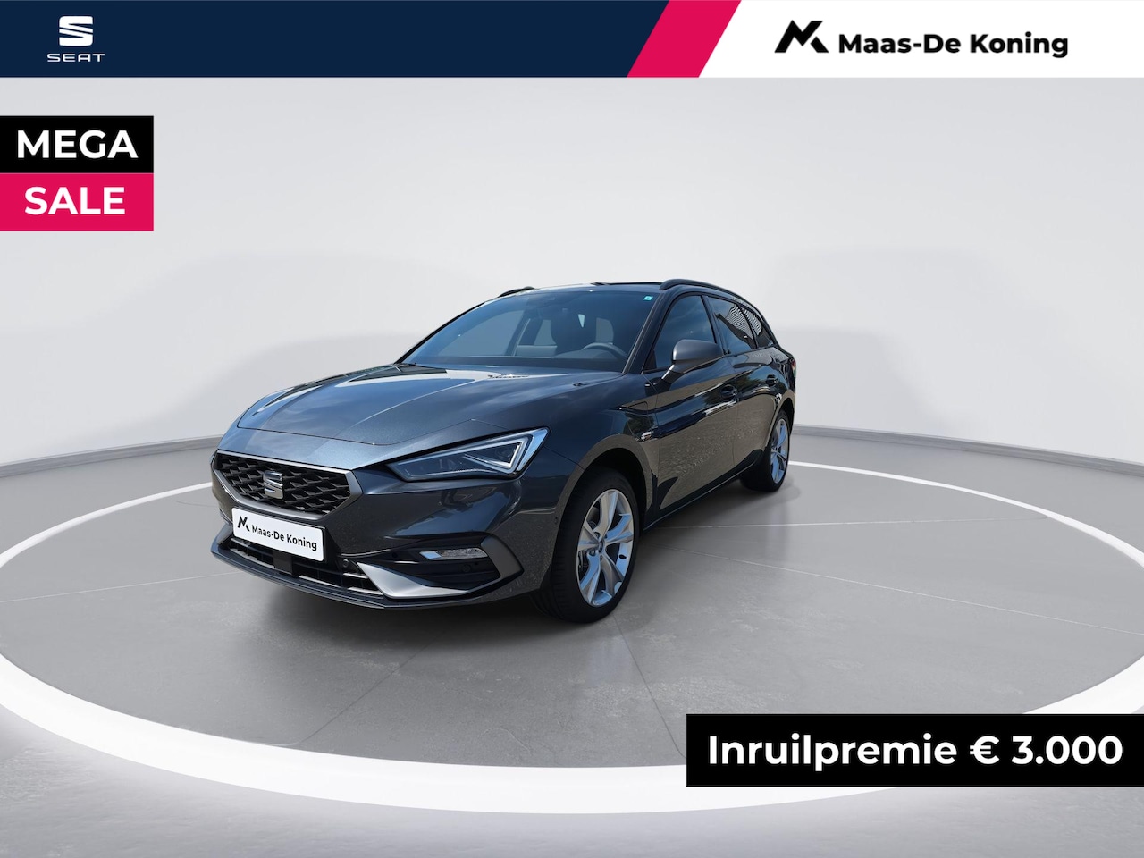 Seat Leon Sportstourer - FR Business 1.5 TSI eHybrid 150kW / 204pk Stationw | Safe & Driving | Trekhaak zwenkbaar | - AutoWereld.nl