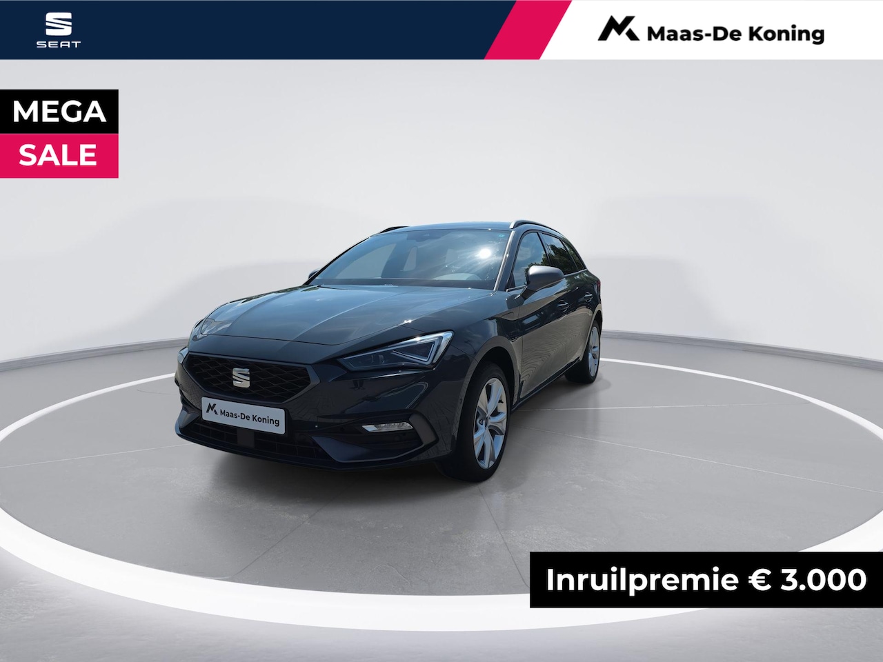 Seat Leon Sportstourer - FR Business 1.5 TSI eHybrid 150kW / 204pk Stationw | Safe & Driving | Trekhaak zwenkbaar | - AutoWereld.nl
