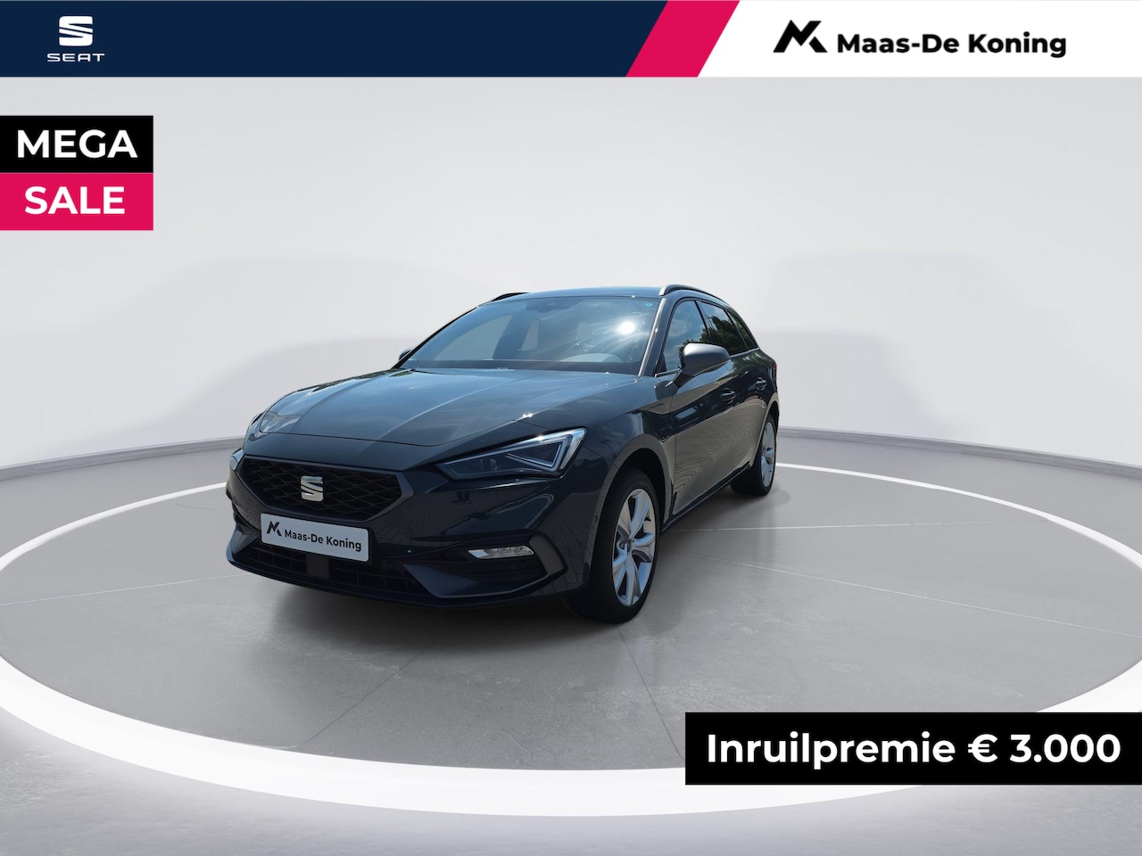 Seat Leon Sportstourer - FR Business 1.5 TSI eHybrid 150kW / 204pk Stationw | Safe & Driving | Trekhaak zwenkbaar | - AutoWereld.nl