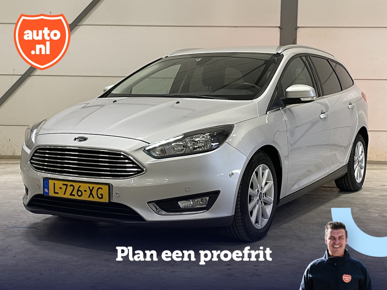 Ford Focus Wagon - 1.5 Titanium | Cruise Control | Stoel/Stuurverwarming | Carplay | Camera | Keyless | 16"LM - AutoWereld.nl