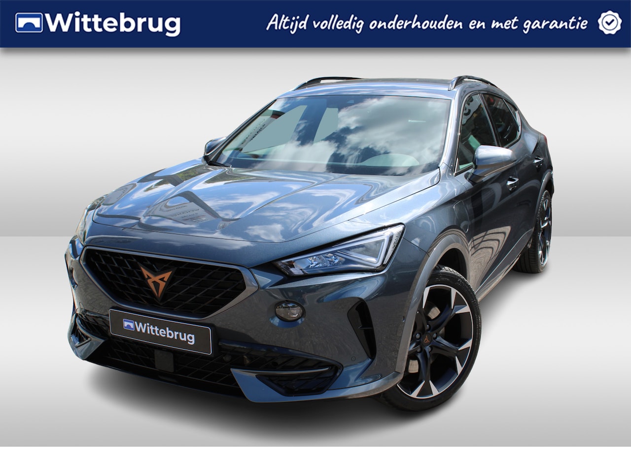 CUPRA Formentor - 1.4 e-Hybrid 245pk VZ Black Edition DSG Automaat / Leder zwart / Navigatie / LM 19 inch / - AutoWereld.nl
