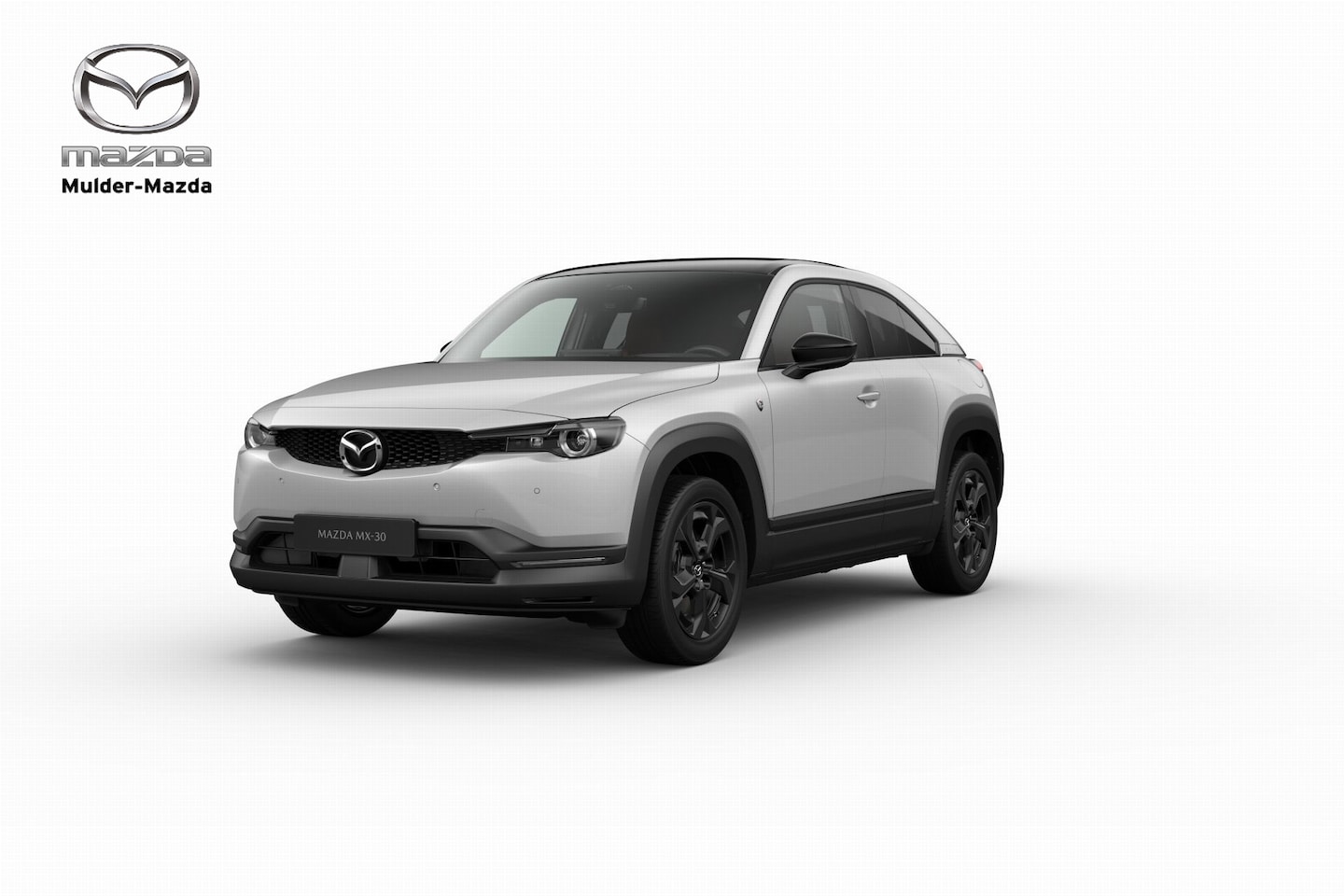 Mazda MX-30 - e-Skyactiv R-EV Nagisa | 18-inch lichtmetalen velgen, Black Metallic | 7-inch digitale met - AutoWereld.nl