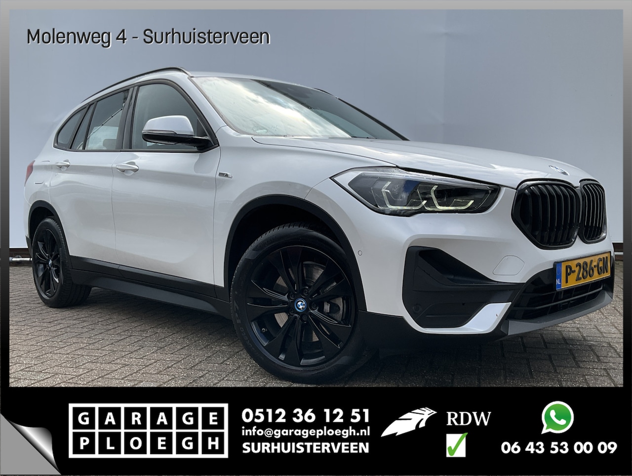 BMW X1 - xDrive25e 222PK Automaat Trekhaak Leder Carplay Led Elek.Klep Plug-in! - AutoWereld.nl
