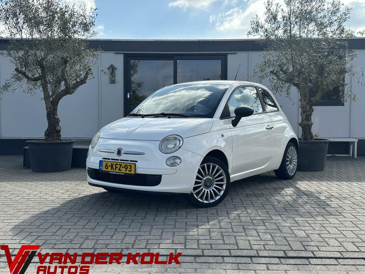 Fiat 500 - 1.2 Lounge Airco Lichtmetaal Distributie Vervangen! - AutoWereld.nl