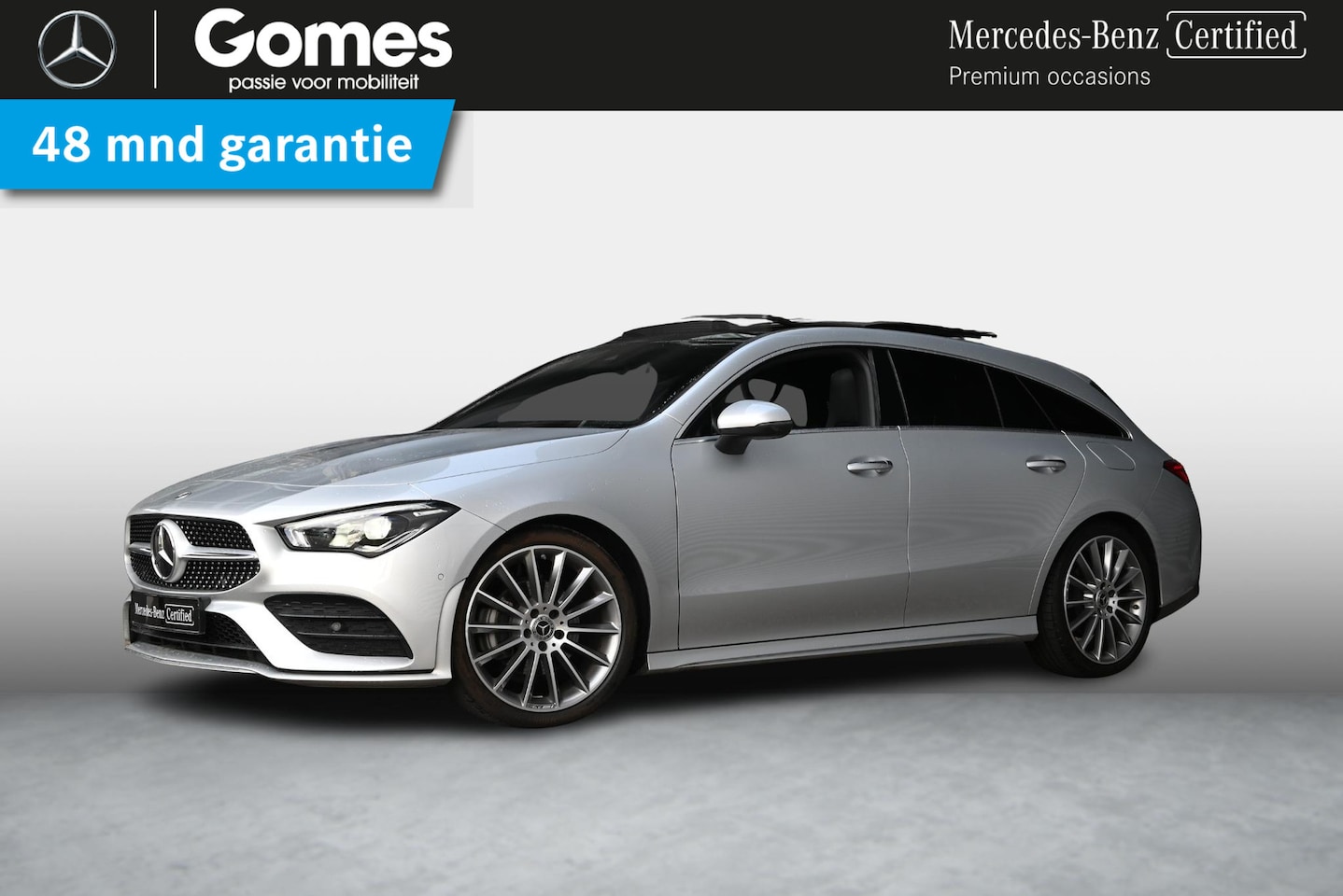 Mercedes-Benz CLA-klasse Shooting Brake - 180 AMG | Panoramadak | Achteruitrijcamera | Stoelverwarming | Trekhaak - AutoWereld.nl