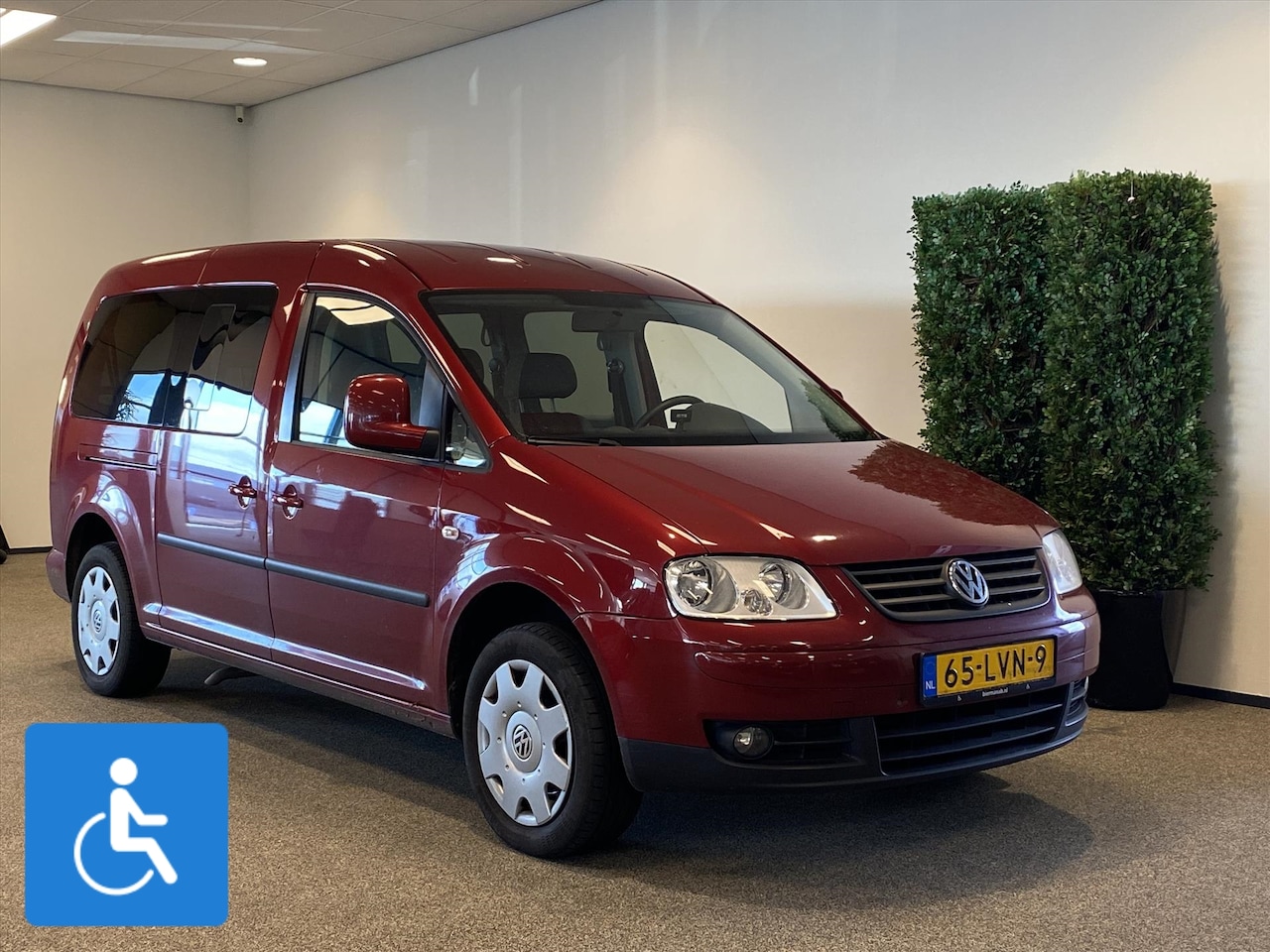 Volkswagen Caddy Maxi - Rolstoelauto 5+1 Rolstoel geschikt - AutoWereld.nl