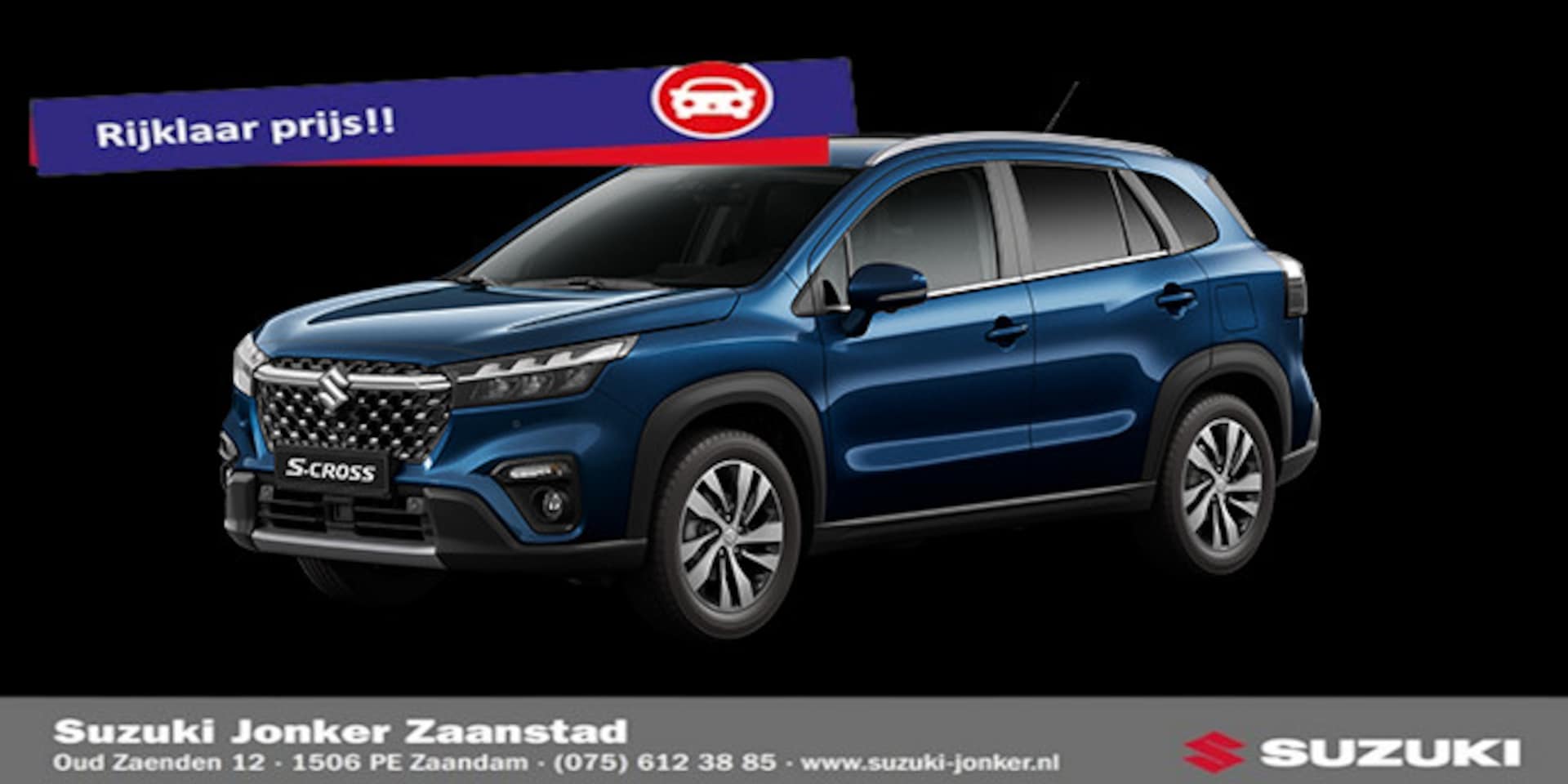 Suzuki S-Cross - 1.4 Boosterjet Style Smart Hybrid € 2.500,- KORTING!!! - AutoWereld.nl
