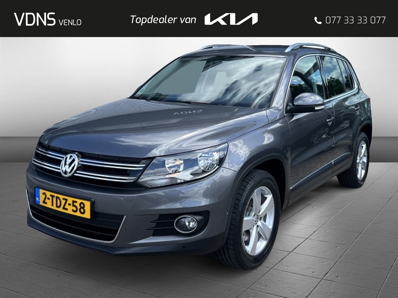 Volkswagen Tiguan - 1.4 TSI Sport&Style NIEUWSTAAT !! WEINIG KM!! - AutoWereld.nl