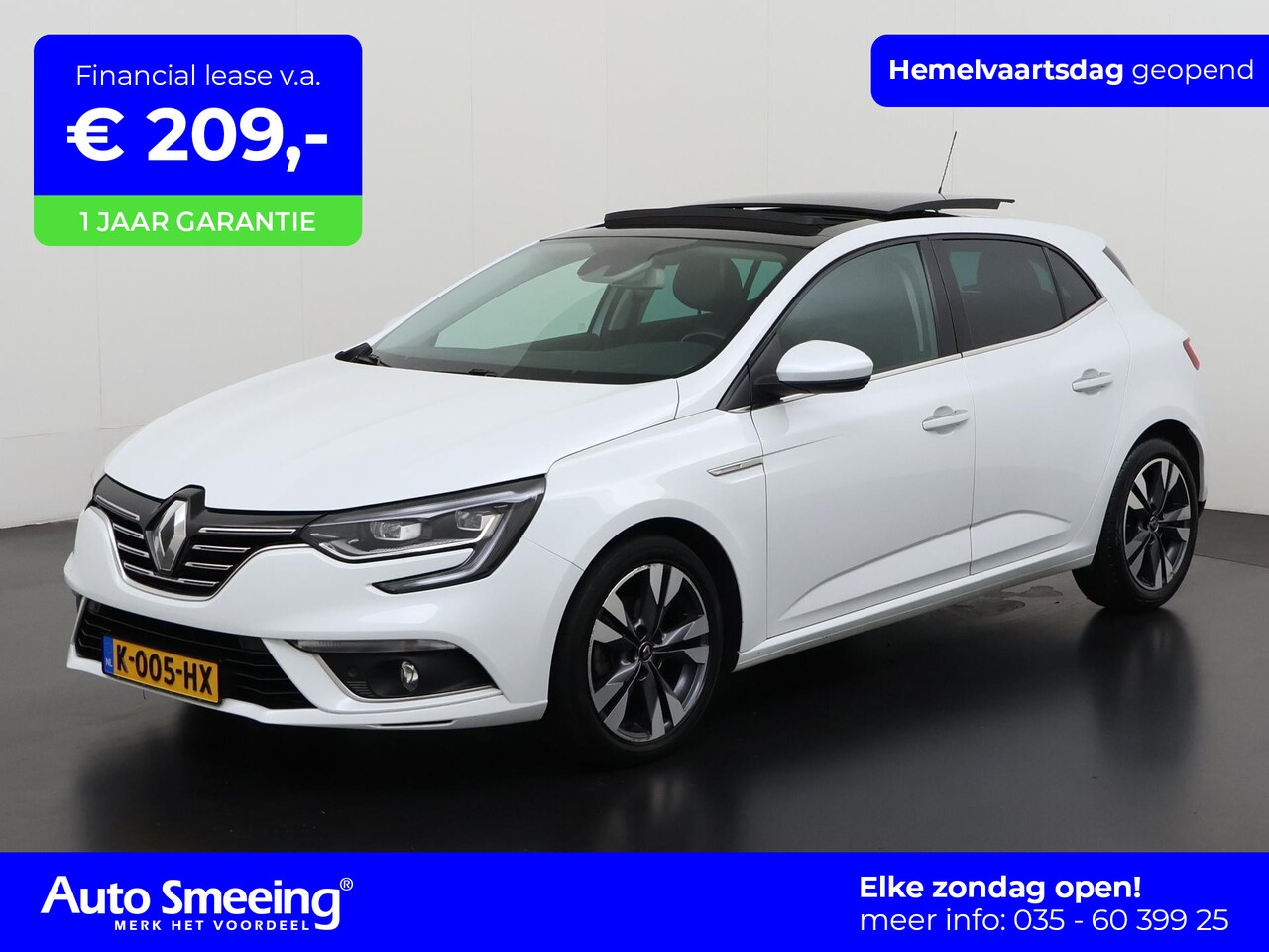 Renault Mégane - 1.3 TCe GT-Line Automaat | Panoramadak | Camera | Navigatie | Apple/Android Carplay | Zond - AutoWereld.nl