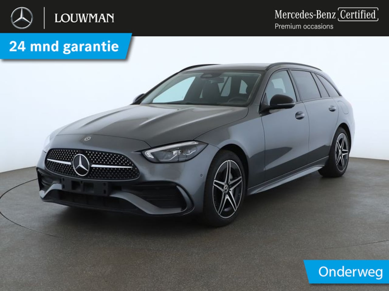 Mercedes-Benz C-klasse Estate - 300 e AMG Plug-In Hybride AMG Line | Night Pakket | Trekhaak | Panorama Schuif-Kanteldak | - AutoWereld.nl