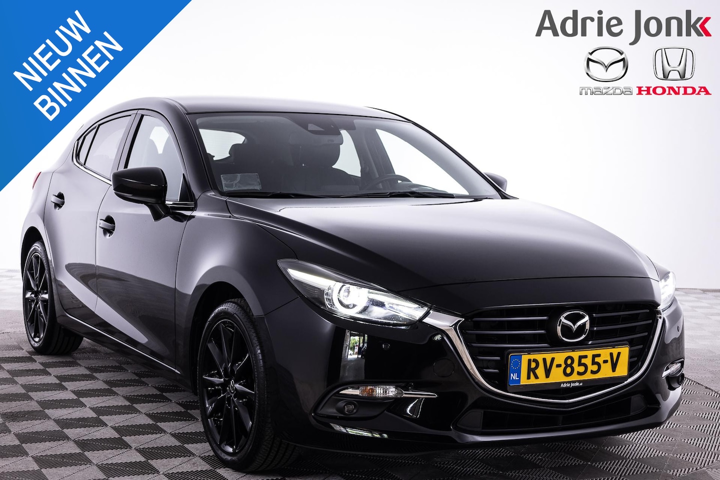 Mazda 3 - 2.0 SkyActiv-G 120 SkyLease GT | LEDER | BOSE AUDIO | 18 INCH LM | ACHTERUITRIJCAMERA | HE - AutoWereld.nl