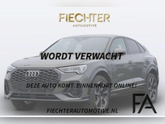 Audi Q3 Sportback - 45 TFSI e S Line LED|19 Inch|Chronosgrau|Fabrieksgarantie