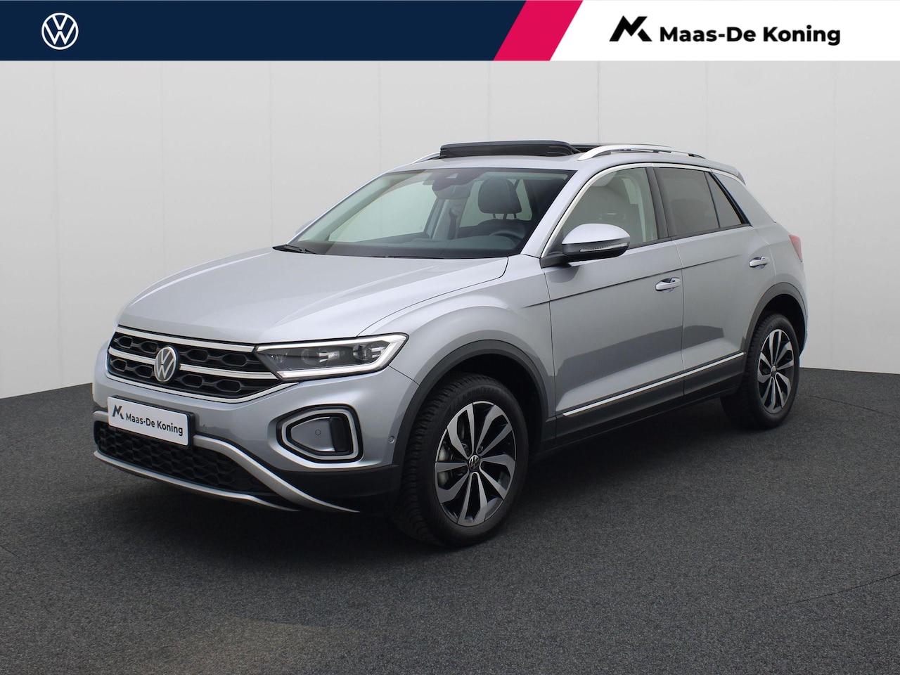 Volkswagen T-Roc - 1.5TSI/150PK Style DSG · Panoramadak · Navi · Camera+Parkeersensoren · Ergostoel - AutoWereld.nl