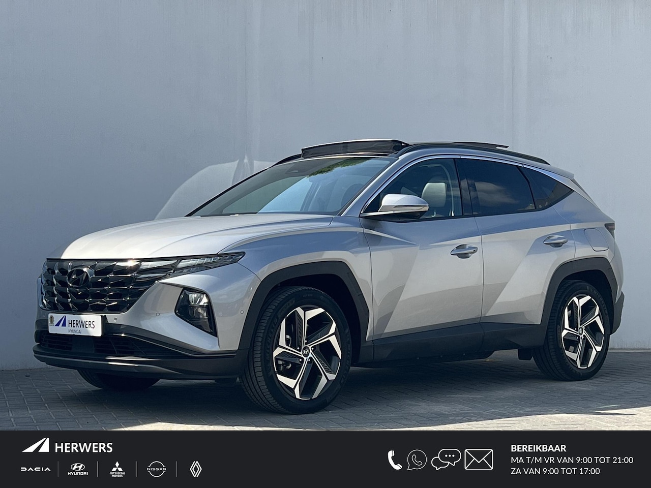 Hyundai Tucson - 1.6 T-GDI PHEV Premium Sky 4WD / Trekhaak Afneembaar 1350KG Trekgewicht / Schuif kanteldak - AutoWereld.nl