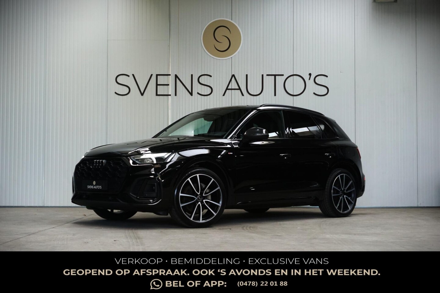 Audi Q5 - 55 TFSIe S-Line Black Edition RS-Stoelen|Luchtvering|HUD|Trekhaak - AutoWereld.nl