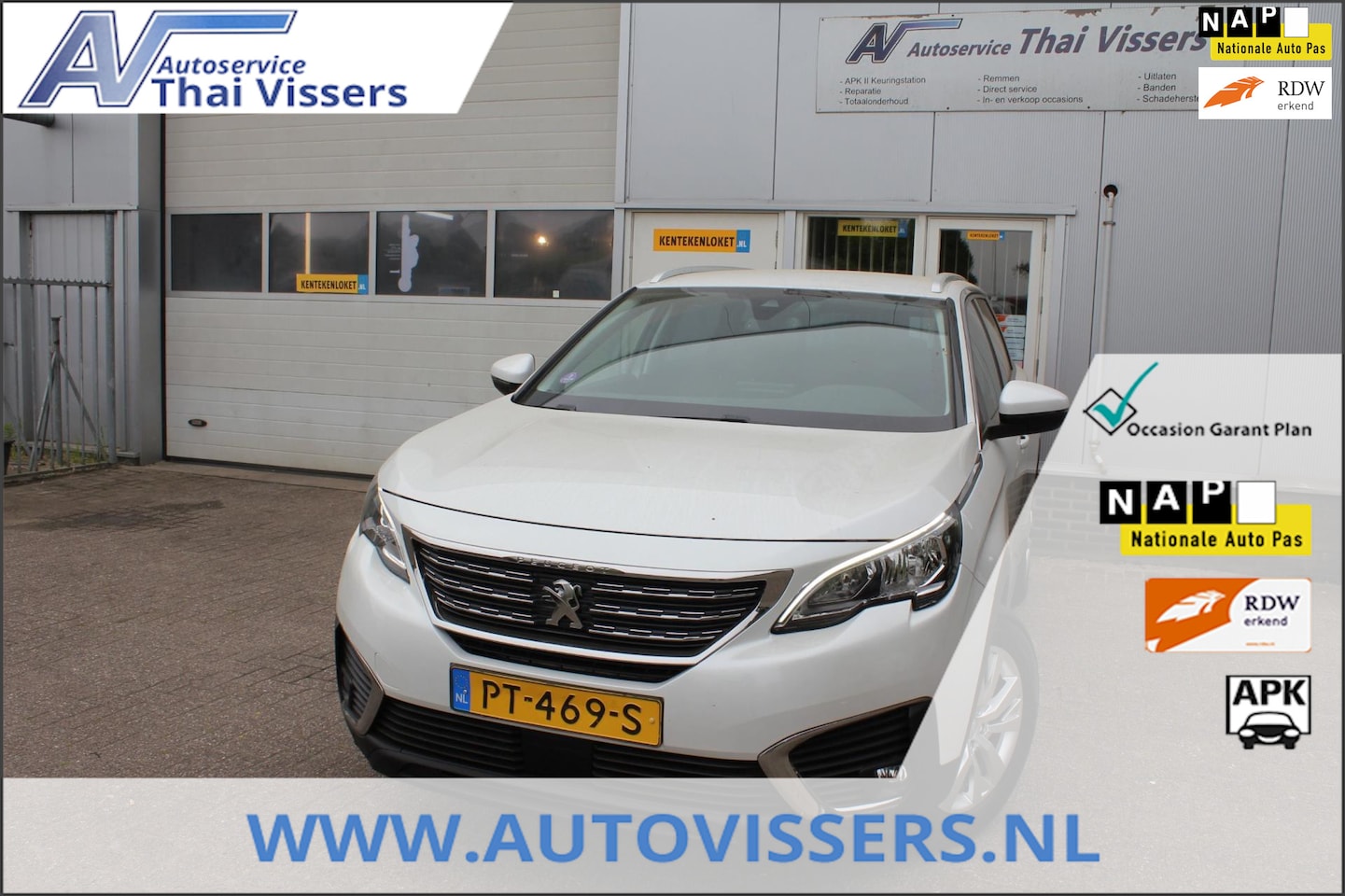 Peugeot 5008 - 1.2 PureTech 7Zitters Clima Navi Cruise LMV Top Staat - AutoWereld.nl
