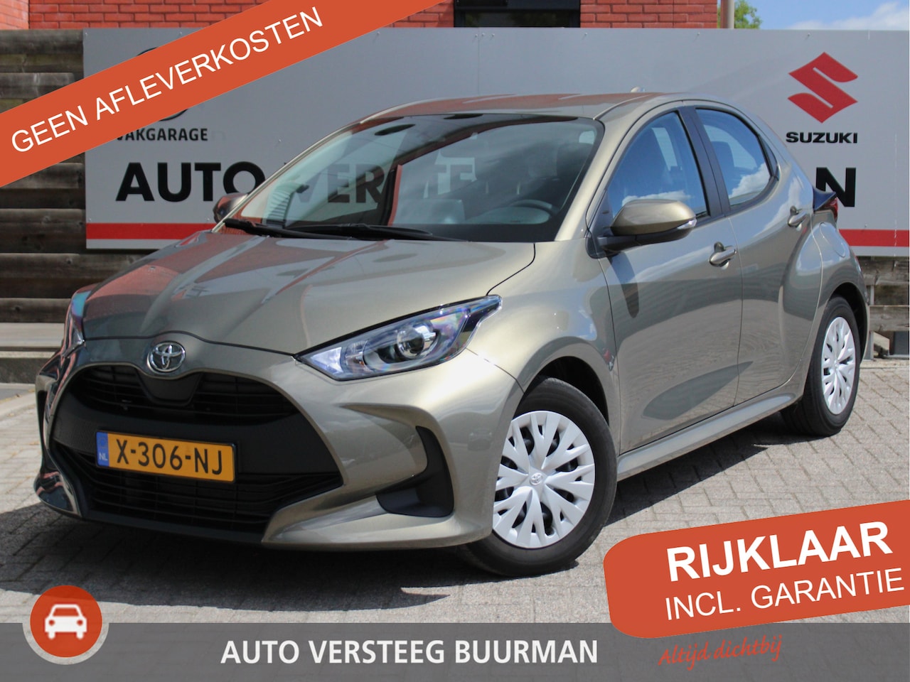 Toyota Yaris - 1.5 VVT-i Active Adaptieve Cruise Control, Carplay/Android Auto, Achteruitrijcamera, Airco - AutoWereld.nl