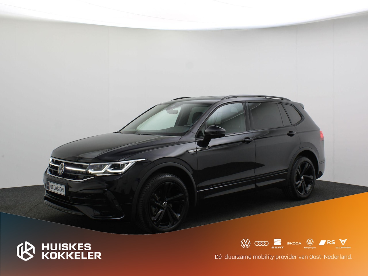 Volkswagen Tiguan Allspace - R-Line Business+ 7p. 1.5 TSI 150pk DSG Automaat Trekhaak, 360 camera, 3e zitrij, Adaptive - AutoWereld.nl