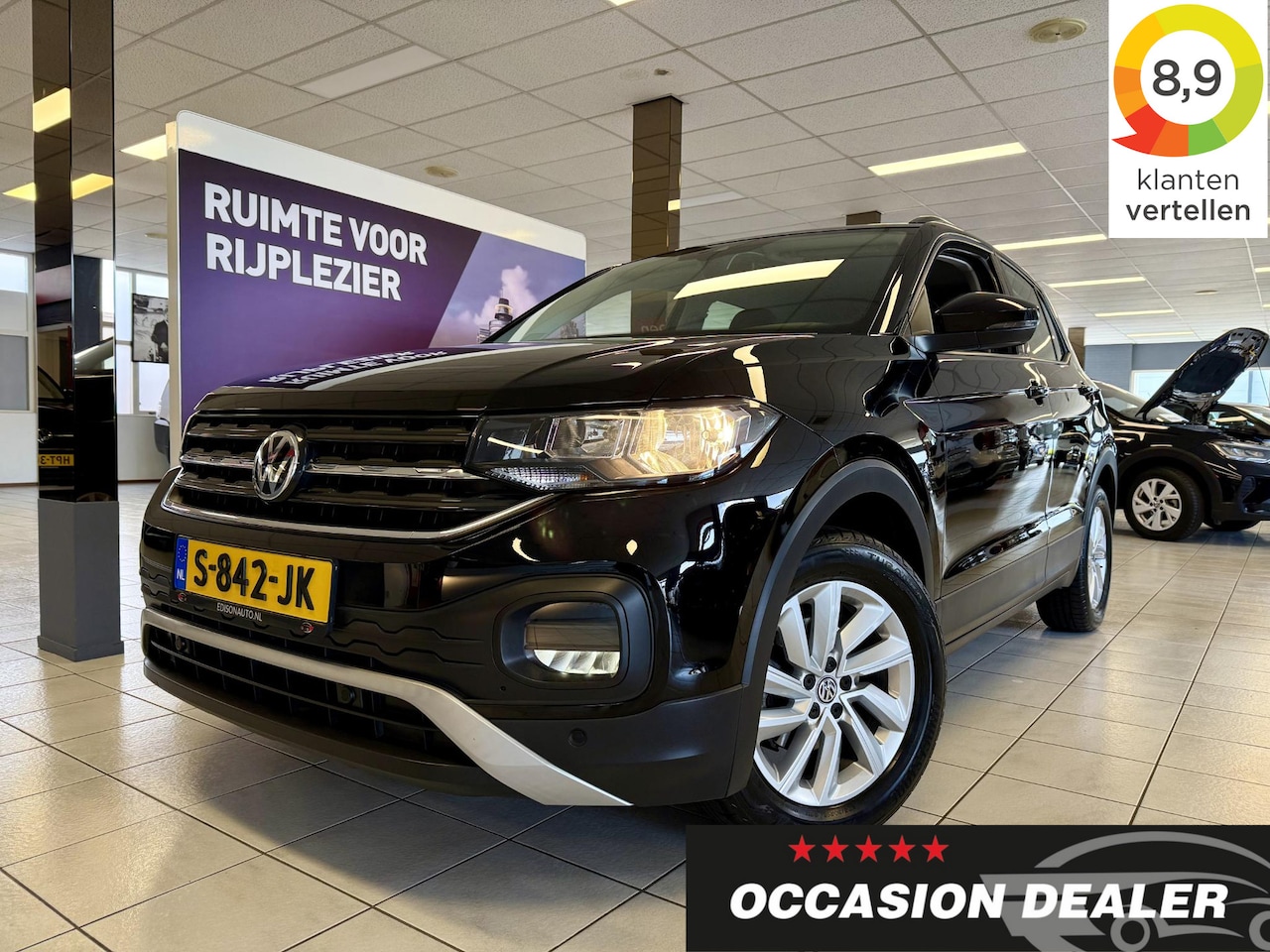 Volkswagen T-Cross - 1.0 TSI 95PK LIFE *PDC V&A*LM16*APP* - AutoWereld.nl