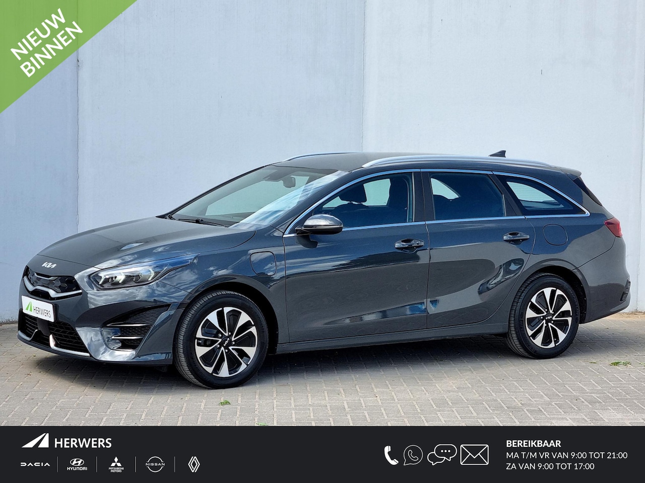 Kia Cee'd Sportswagon - Ceed 1.6 GDI PHEV DynamicLine Automaat / Fabrieksgarantie tot 28-03-2029 / Navigatie / And - AutoWereld.nl