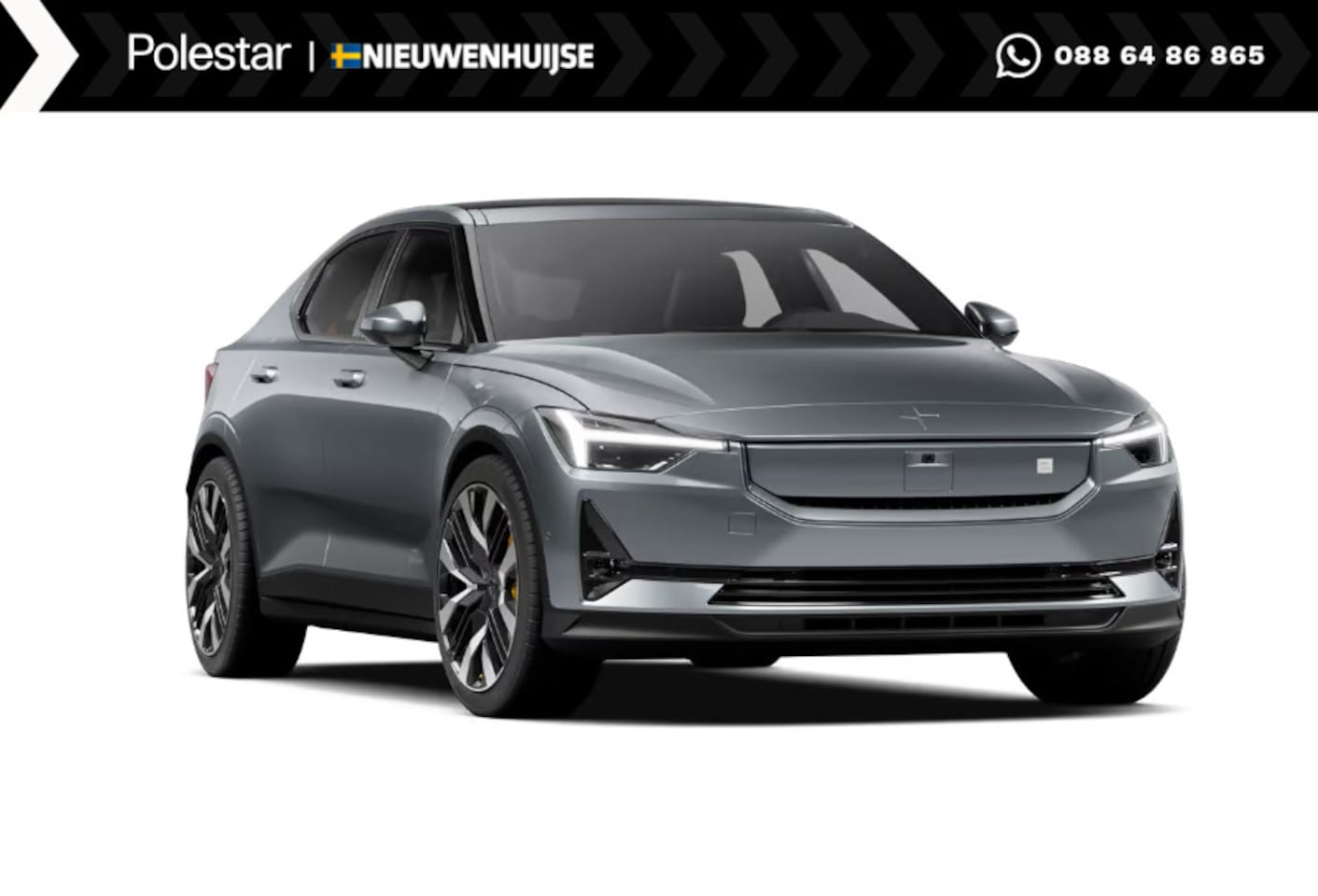 Polestar 2 - Long Range Dual Motor 82 kWh | AWD | Performance pack | Pilot & Climate pack | Pixel LED k - AutoWereld.nl