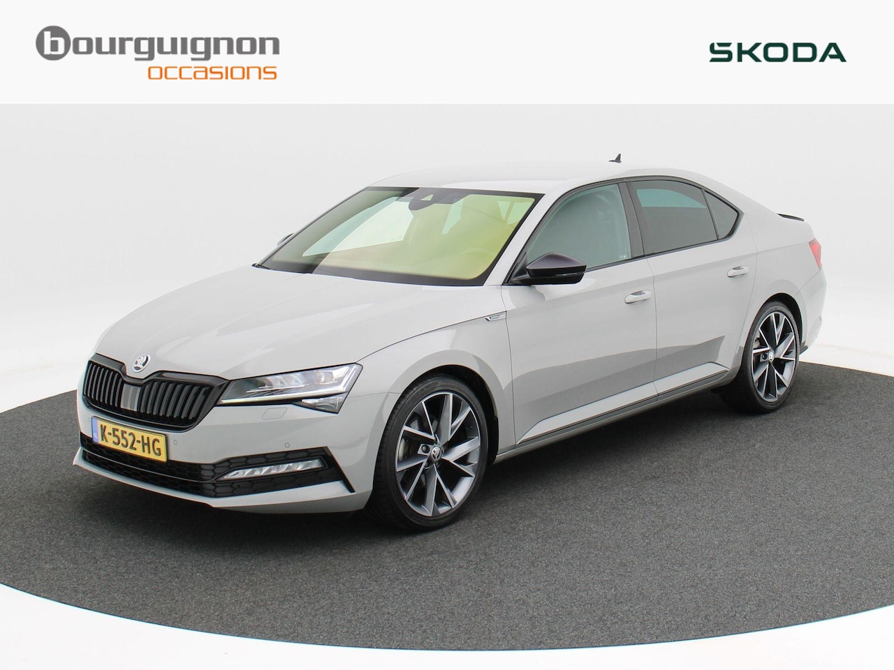 Skoda Superb - 1.5 TSi 150 Pk Automaat Sportline Business | Full LED | Navigatie | Trekhaak | Canton Audi - AutoWereld.nl