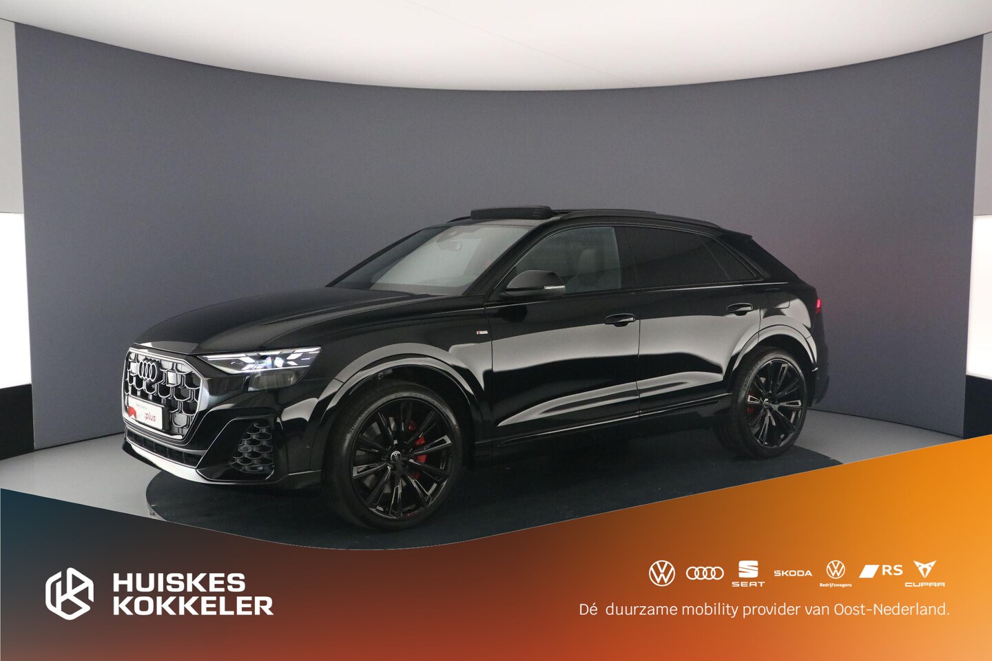 Audi Q8 - 55 TFSI e Pro Line S | Pano |B&O | RS Rood | Head Up 23 inch | Tour/City | Trekhaak | - AutoWereld.nl