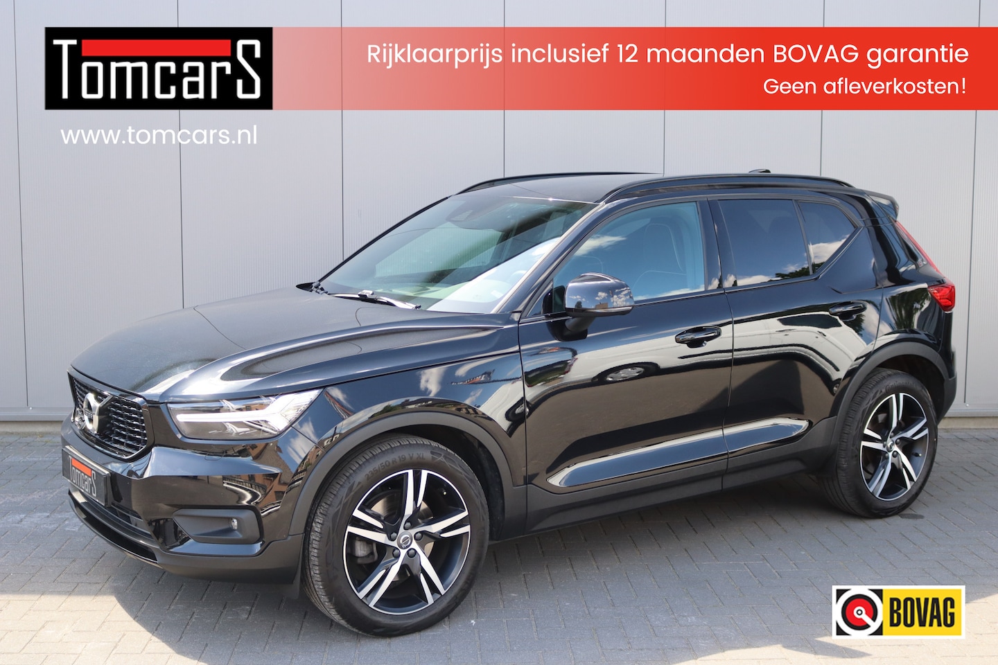 Volvo XC40 - 2.0 B4 197PK Automaat R-Design Elektr.-trekhaak/Harman-kardon/Full-LED - AutoWereld.nl