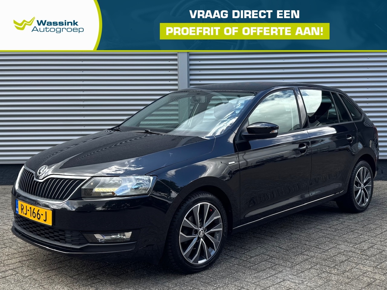 Skoda Rapid Spaceback - 1.0 TSI Greentech 95pk DSG Drive | Navigatie | Airco | Parkeersensoren | - AutoWereld.nl