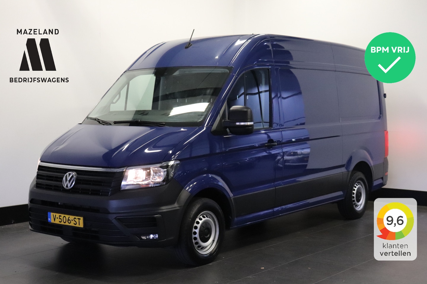Volkswagen Crafter - 2.0 TDI 140PK L3H3 Automaat EURO 6 - Airco - Navi - Cruise - € 16.950,- Excl. - AutoWereld.nl
