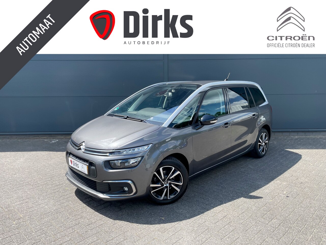 Citroën Grand C4 SpaceTourer - 130pk Shine (Camera - Keyless Entry - Parkeersensoren V+A - Dodehoek detectie - Automatisc - AutoWereld.nl