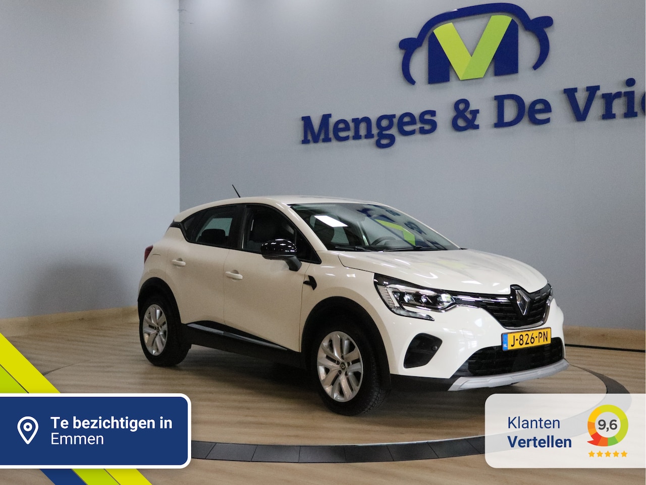 Renault Captur - 1.0 TCe 100PK Zen Airco ECC | Cruise Control | Camera | Apple Carplay | Trekhaak | LED | N - AutoWereld.nl