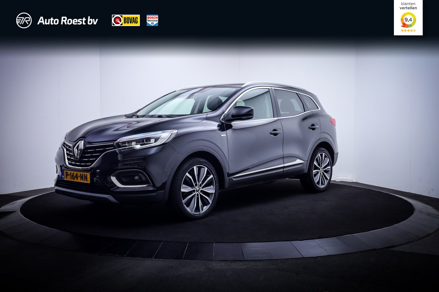 Renault Kadjar - 1.3T 160PK Aut. BOSE Black Edition NAVI | CLIMA | LED | CARPLAY | BOSE | ½LEER | PARKASSIS - AutoWereld.nl