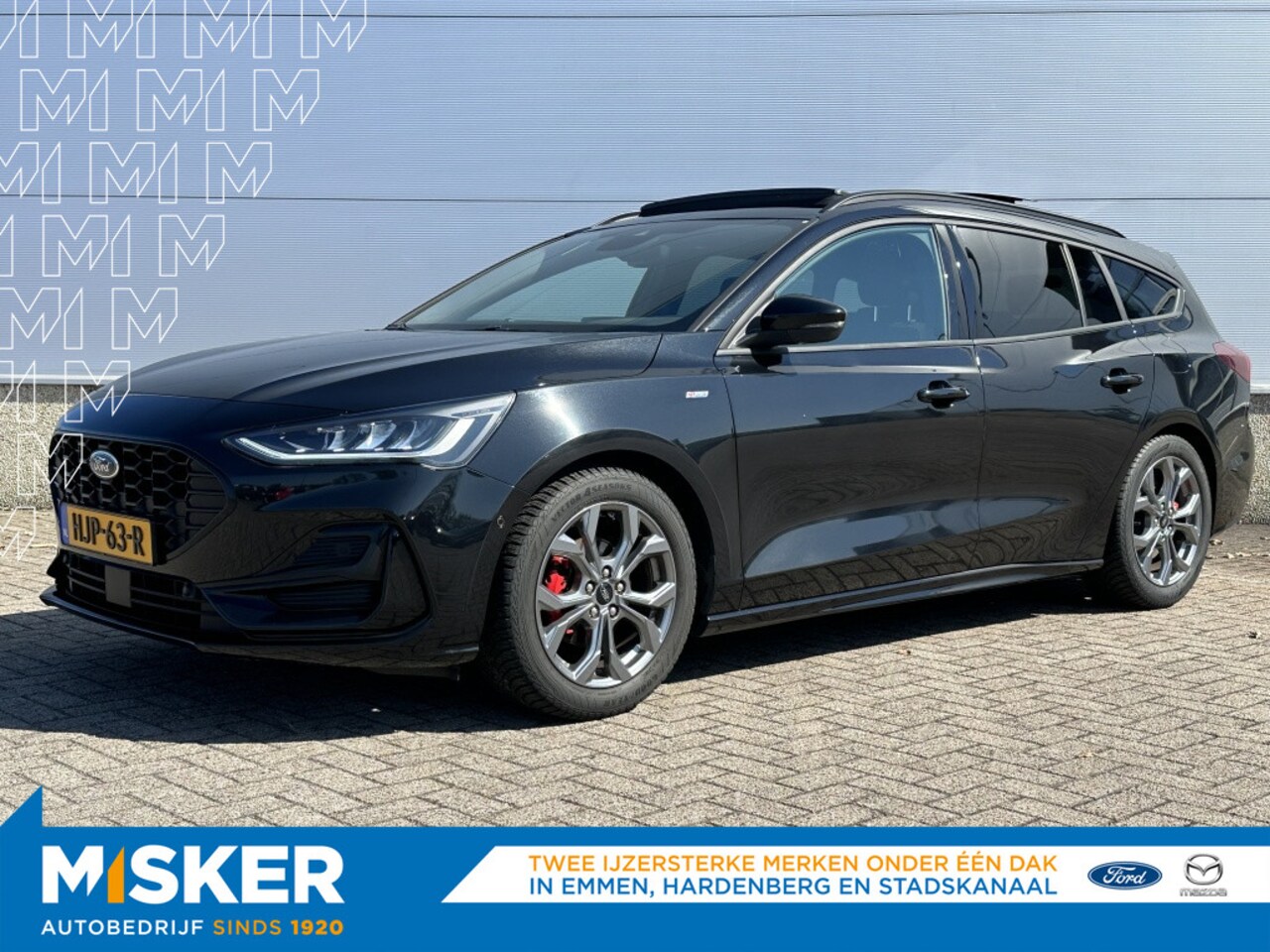 Ford Focus Wagon - 1.0 EBH ST Line X PANODAK! DRIVERPACK! WINTERPACK! - AutoWereld.nl