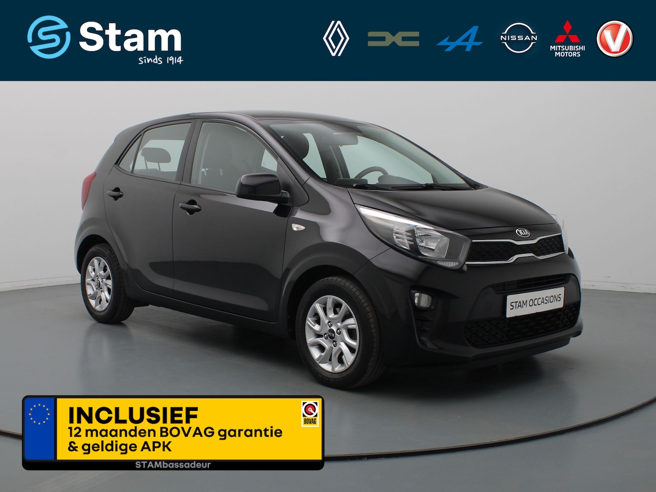 Kia Picanto - 67pk CVVT ComfortPlusLine Navigator Airco | Camera | Carplay | Navi - AutoWereld.nl