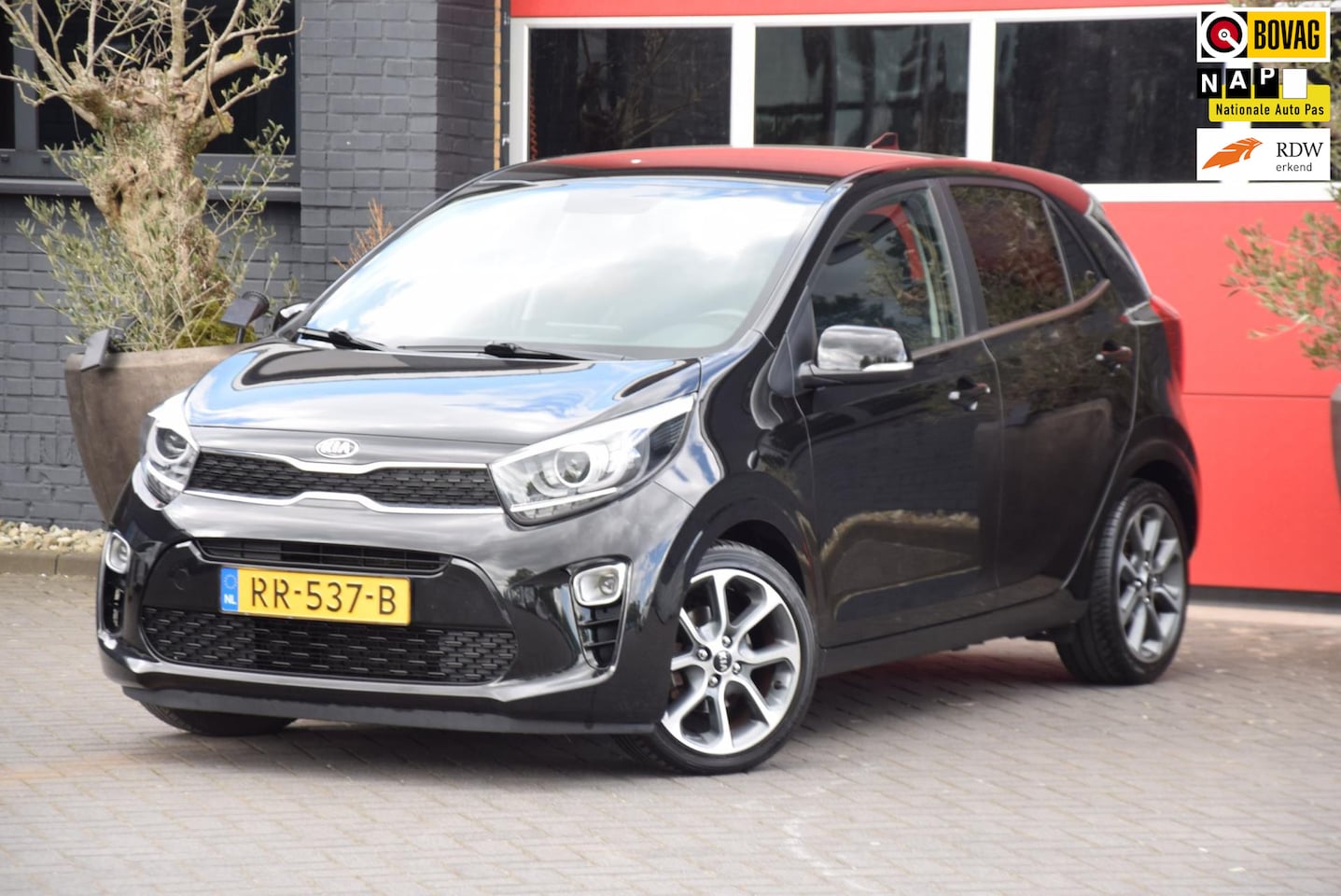 Kia Picanto - 1.0 CVVT Design Edition 2018 Navigator Navigatie 5 Deur Airco Cruise control Carplay - AutoWereld.nl