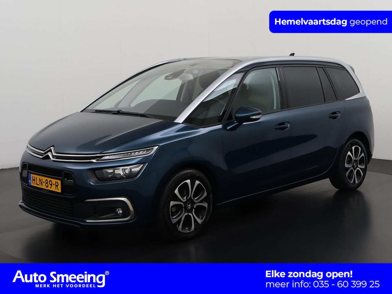 Citroën Grand C4 SpaceTourer - 1.2 PureTech Shine 7 Persoons | Camera | Elek achterklep | Stoelmassage | Zondag Open! - AutoWereld.nl