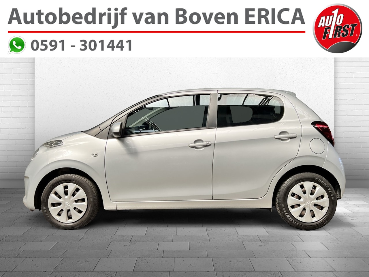 Citroën C1 - 1.0 VTi Feel Airco Bluetooth 5Drs - AutoWereld.nl
