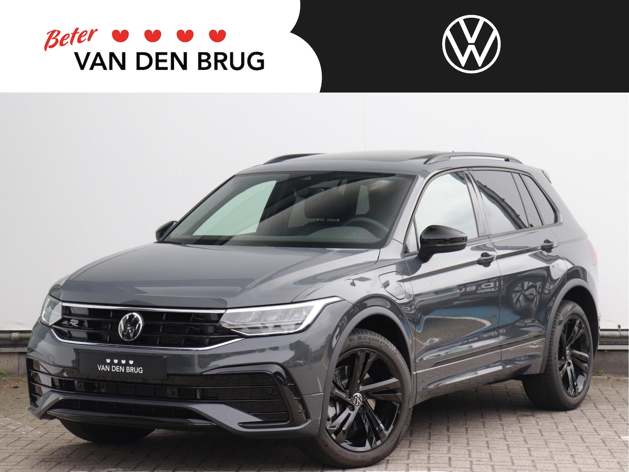 Volkswagen Tiguan - 1.4 TSI eHybrid R-Line Business | Panoramadak | Black Style | Trekhaak | Camera | Stoel- e - AutoWereld.nl